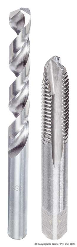  M5 x 0.8 HSS Drill & Tap Kit